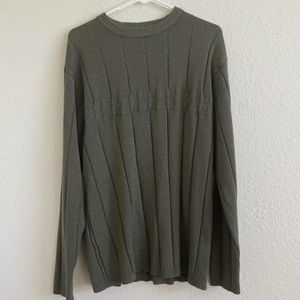 green academia sweater
